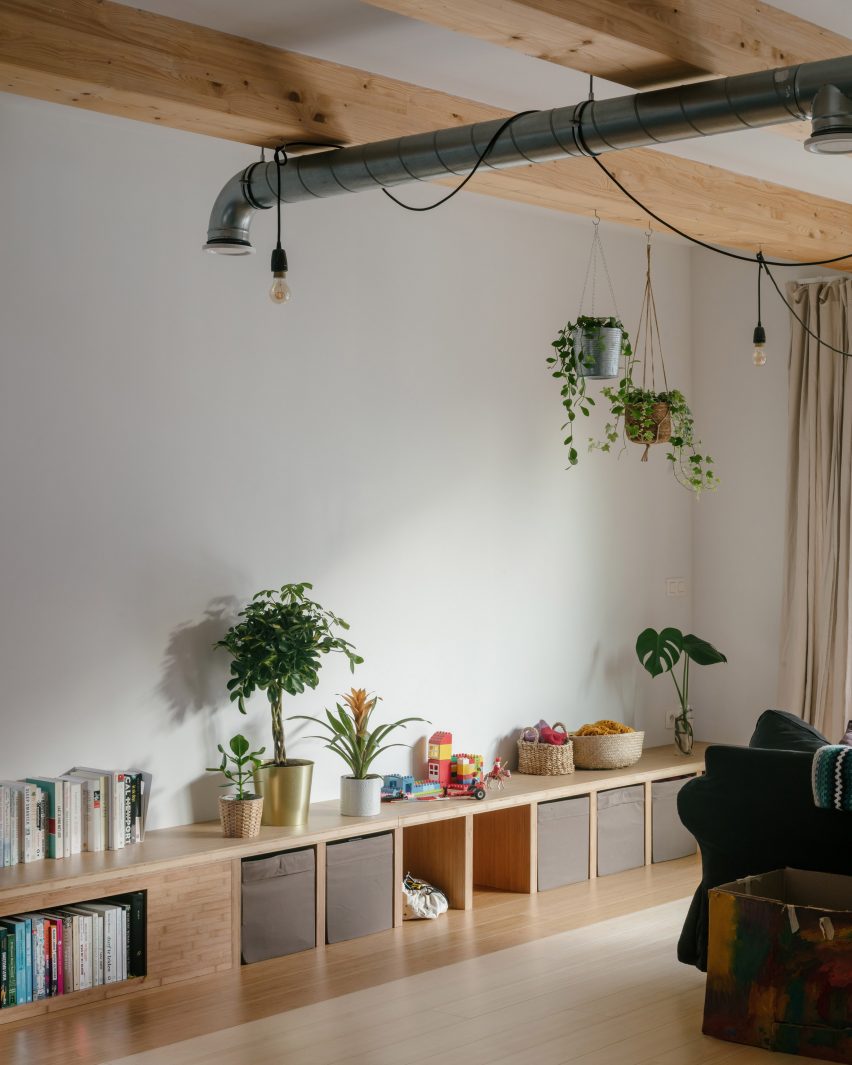 Interior of De Sijs co-housing by Officeu Architects