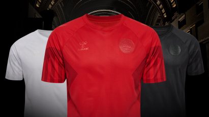 Denmark World Cup football kits