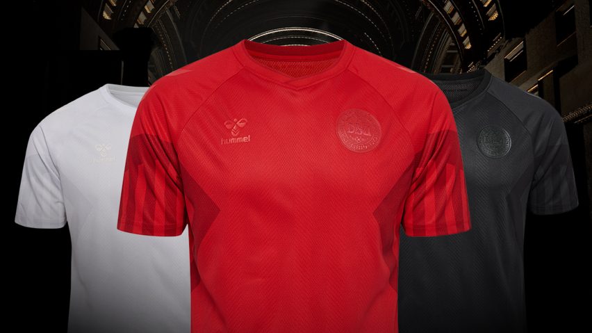 Denmark World Cup football kits