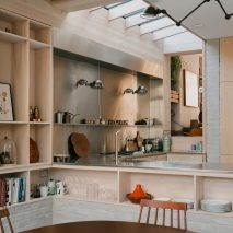 Interior image of the kitchen at Magpie House