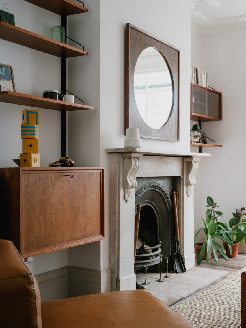 Interior of Magpie House extension by DGN Studio