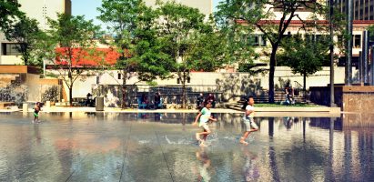 Peavey Plaza day time