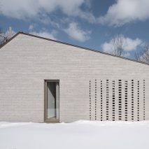Montreal home with grey brick