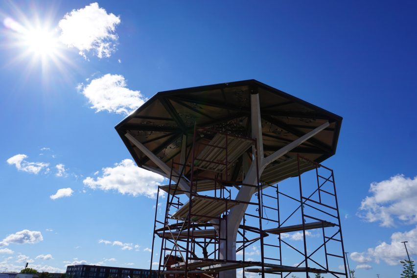 Steel frame of Ecacia