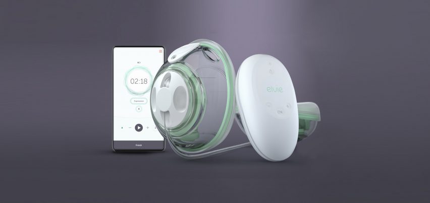 An electronic breast pump