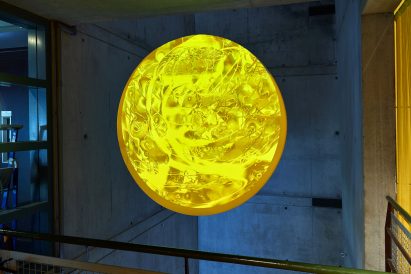 Animated sun at The Energy Show
