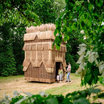 False Banana Pavilion by Flea Folly Architects