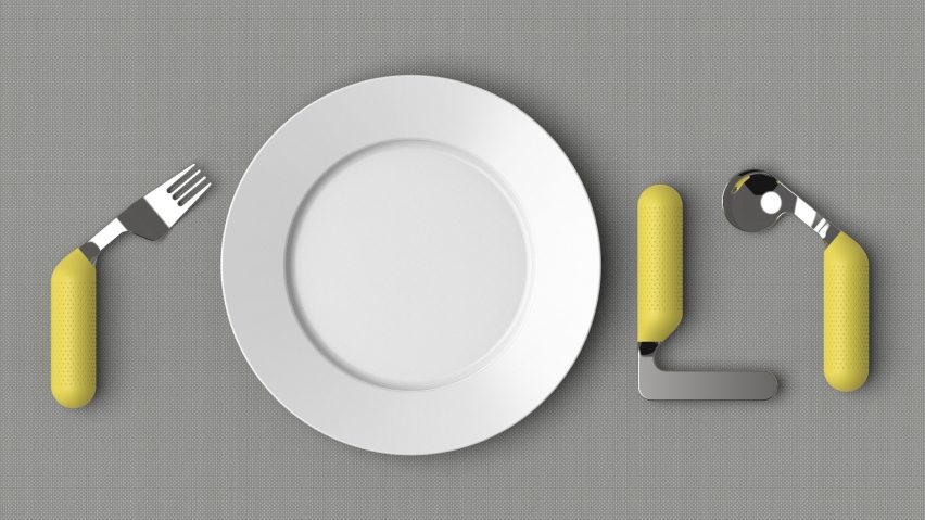 Font cutlery by Hop Design