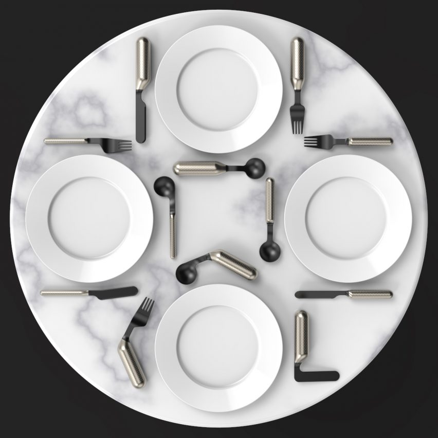 Font Cutlery Set by Hop Design