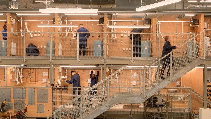 Interior of Forth Valley College