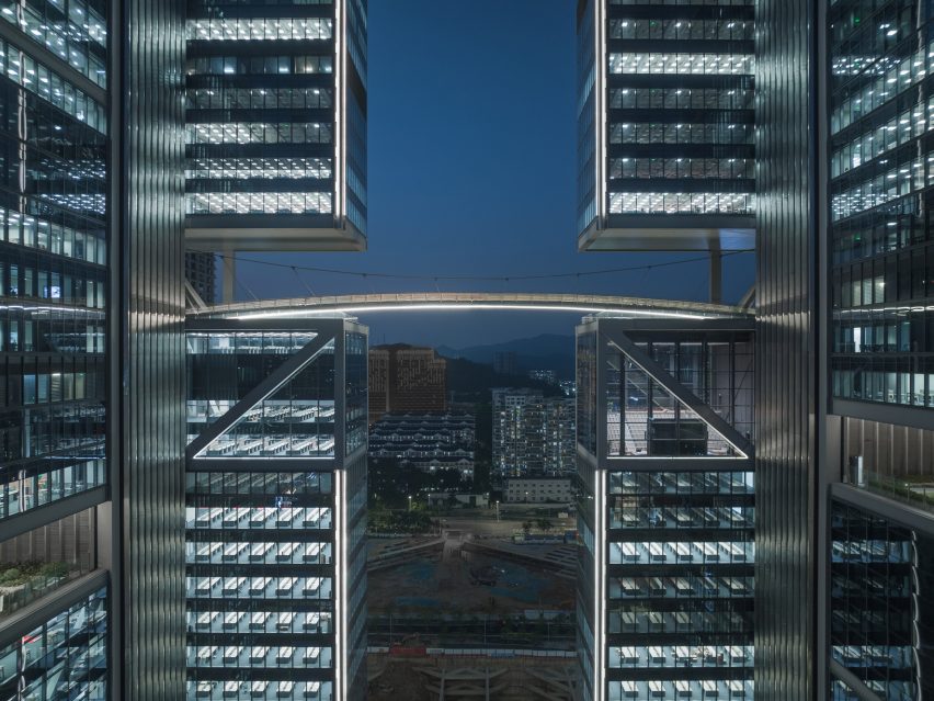 Foster + Partners completes DJI headquarters with cantilevered drone labs