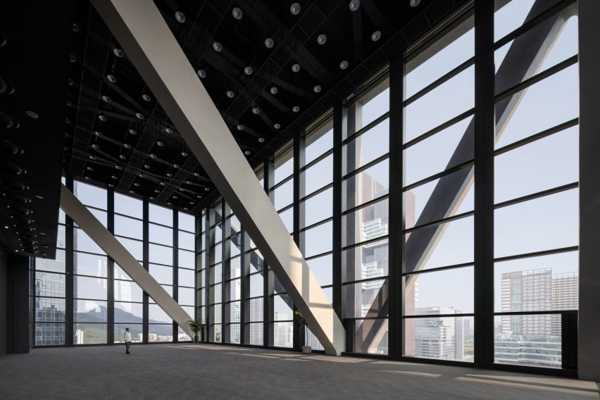 Foster + Partners completes DJI headquarters with cantilevered drone labs