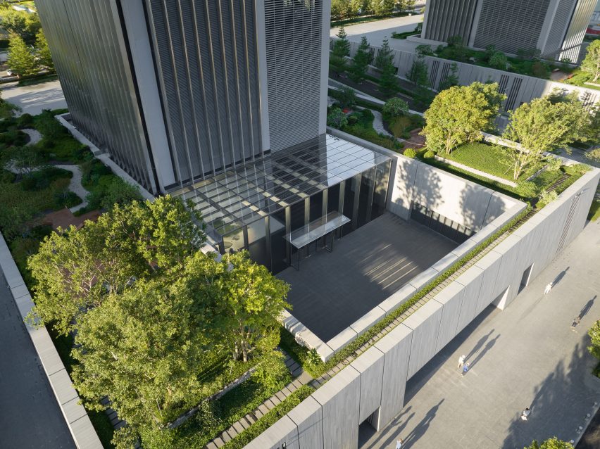 Foster + Partners completes DJI headquarters with cantilevered drone labs