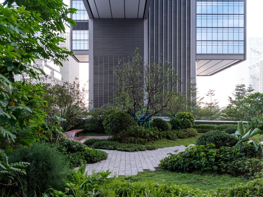 Foster + Partners completes DJI headquarters with cantilevered drone labs