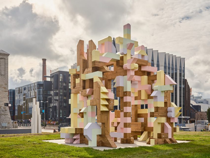 The Fungible Non-Fungible Pavilion by Iheartblob at TAB 2022