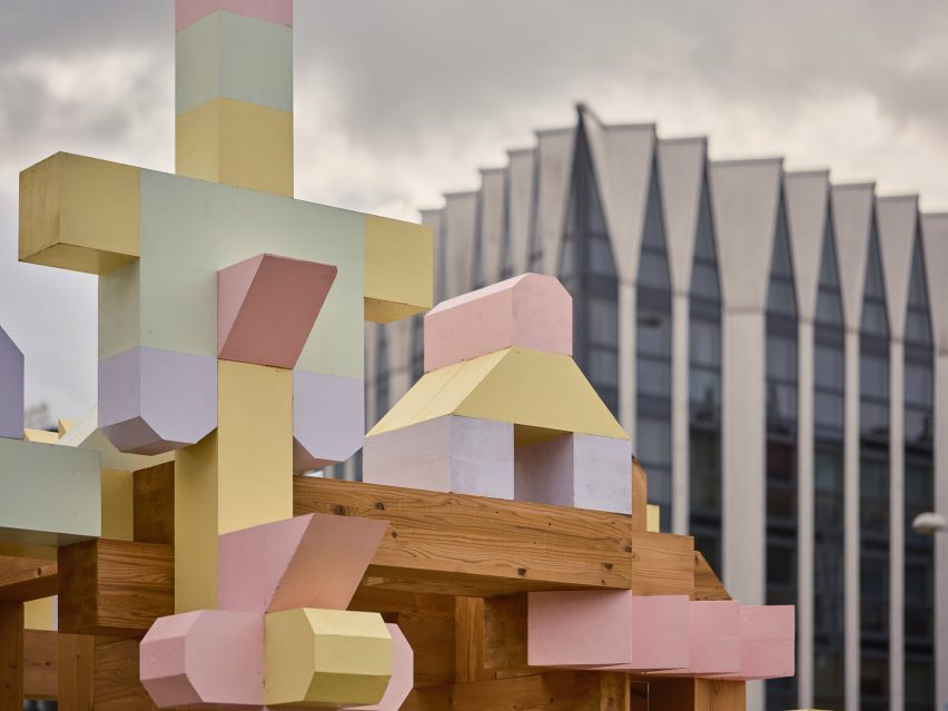 The Fungible Non-Fungible Pavilion by Iheartblob at TAB 2022