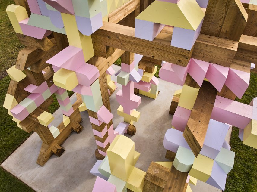 The Fungible Non-Fungible Pavilion by Iheartblob at TAB 2022