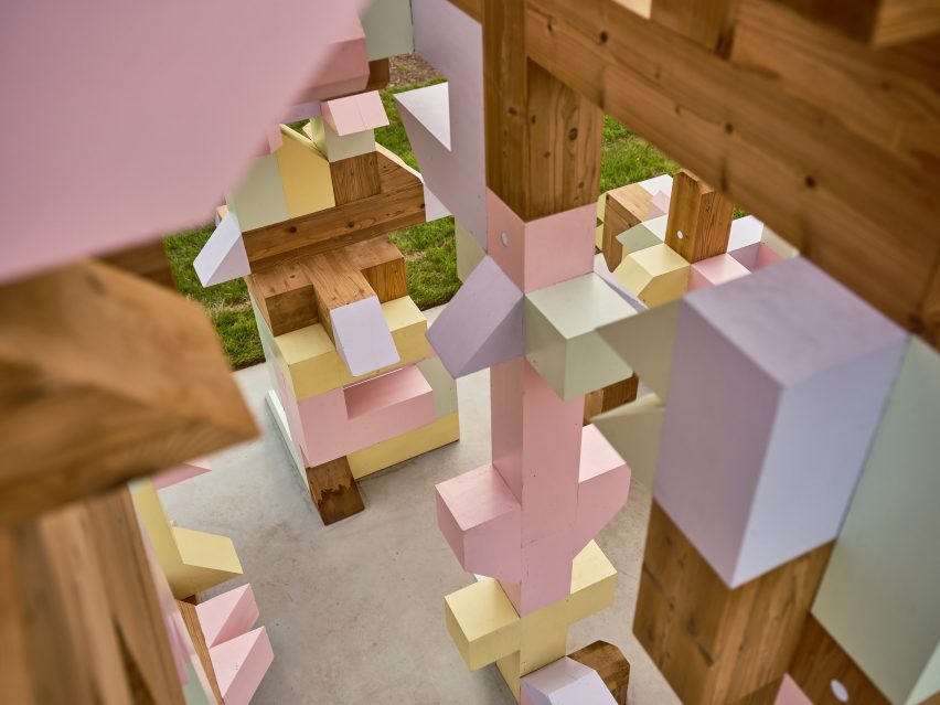 The Fungible Non-Fungible Pavilion by Iheartblob at TAB 2022