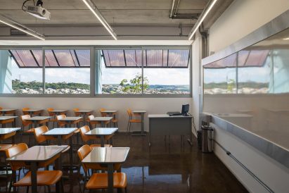 Classroom in Brazilian school