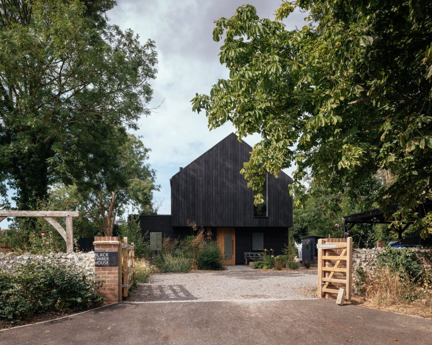 Black Timber House by HAPA Architects