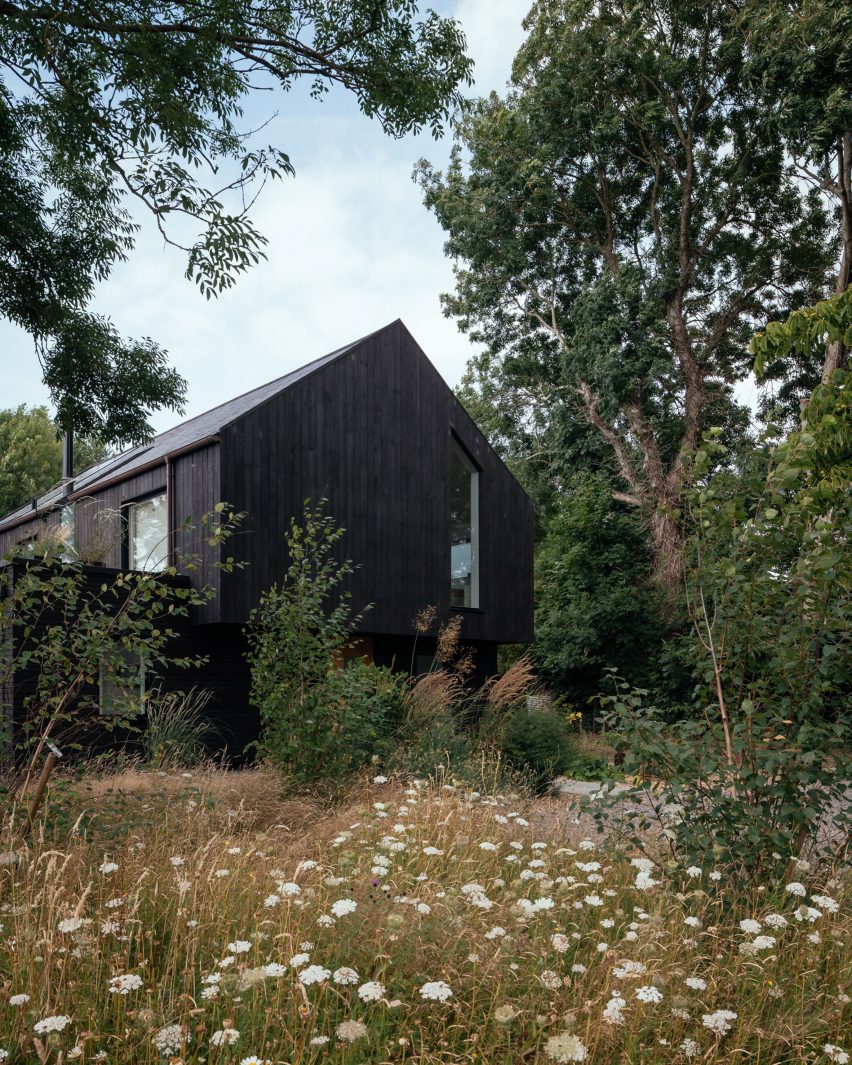 Black Timber House by HAPA Architects