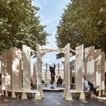 Henge in Canary Wharf by Stanton Williams