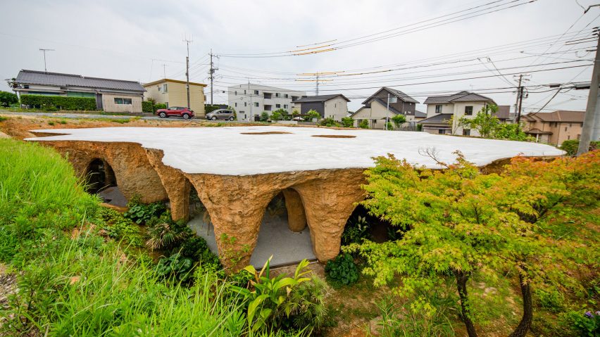 Exterior of house and restaurant in Japan