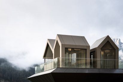 Gabled hotel wellness area by NOA
