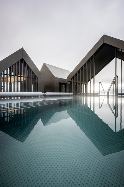 Pool at Hotel Hubertus wellness area
