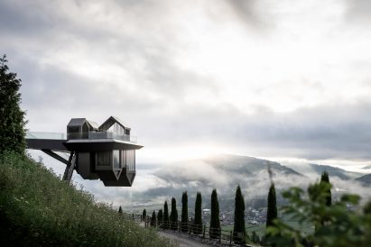 Mountain view from Hotel Hubertus in South Tyrol