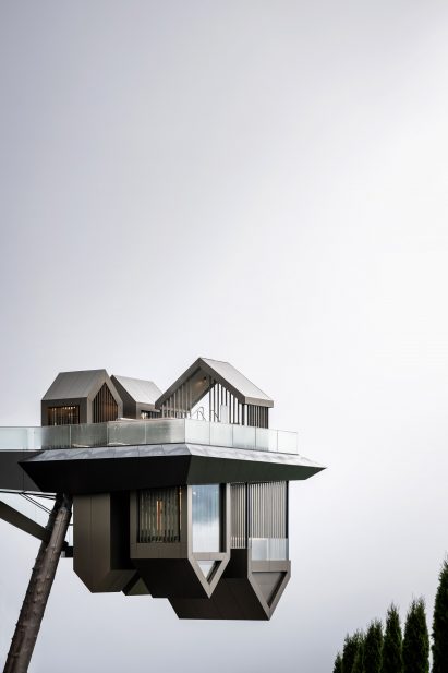 Hub of Huts wellness area by NOA