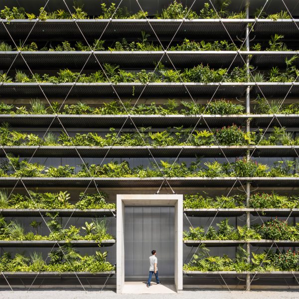 Facade of Jakob Factory by G8A Architects and Rollimarchini Architects