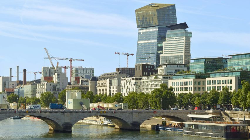 Jean Nouvel skyscraper in Paris