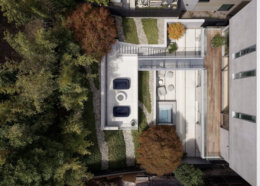 Cole Valley Residence Aerial