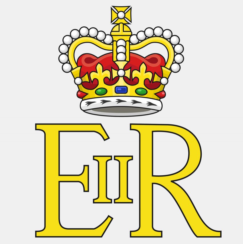 Queen Elizabeth royal cypher