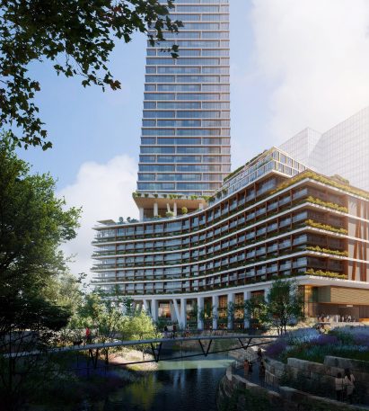 Waterline Austin Supertall rendering