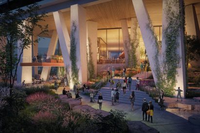 Waterline Austin Supertall rendering
