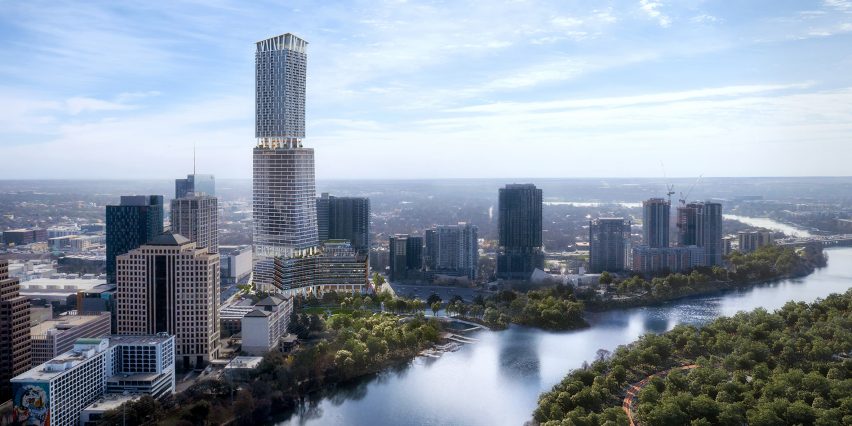 Waterline Austin Supertall rendering