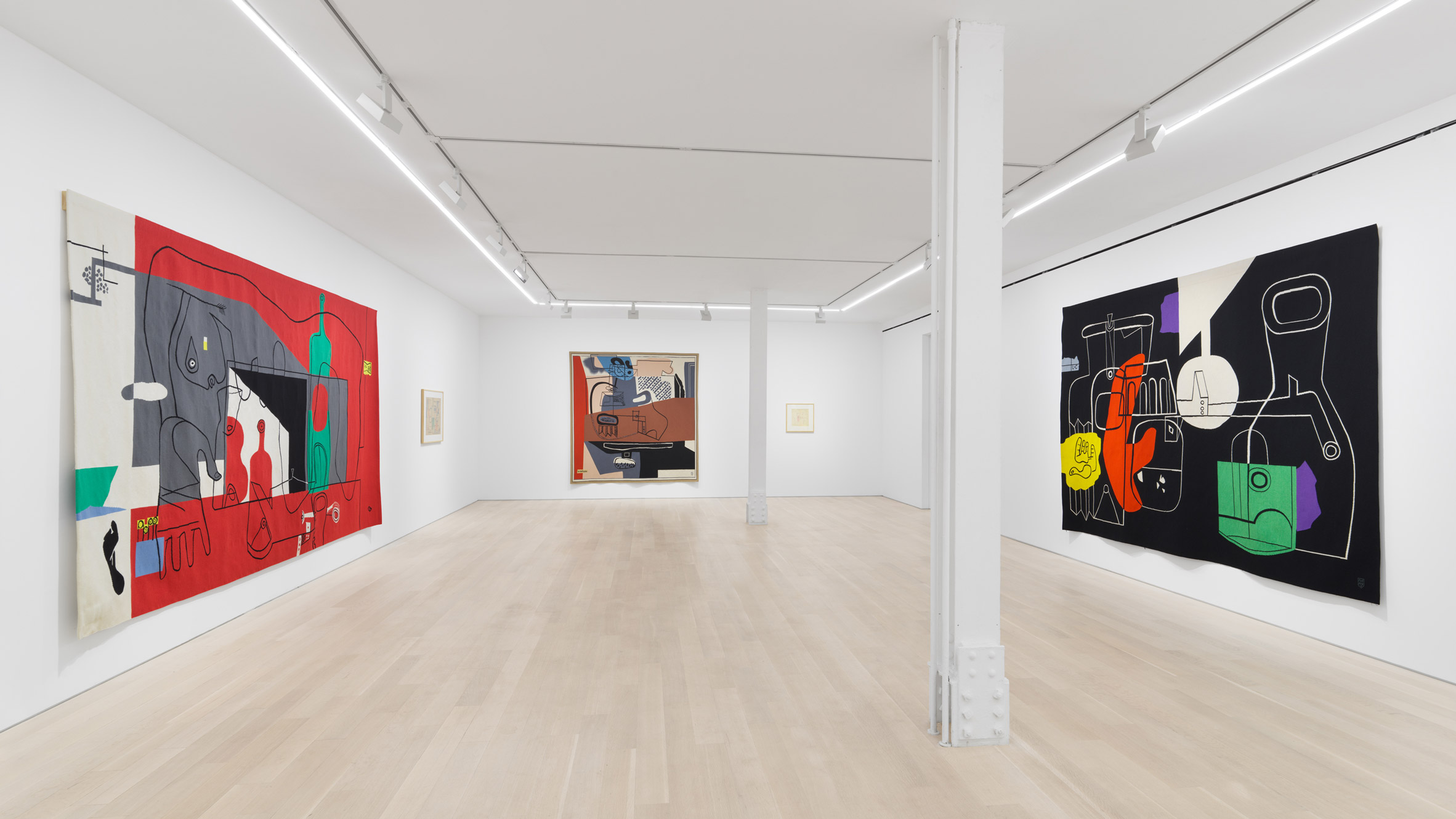 Le Corbusier tapestries goes on display at Almine Rech Gallery