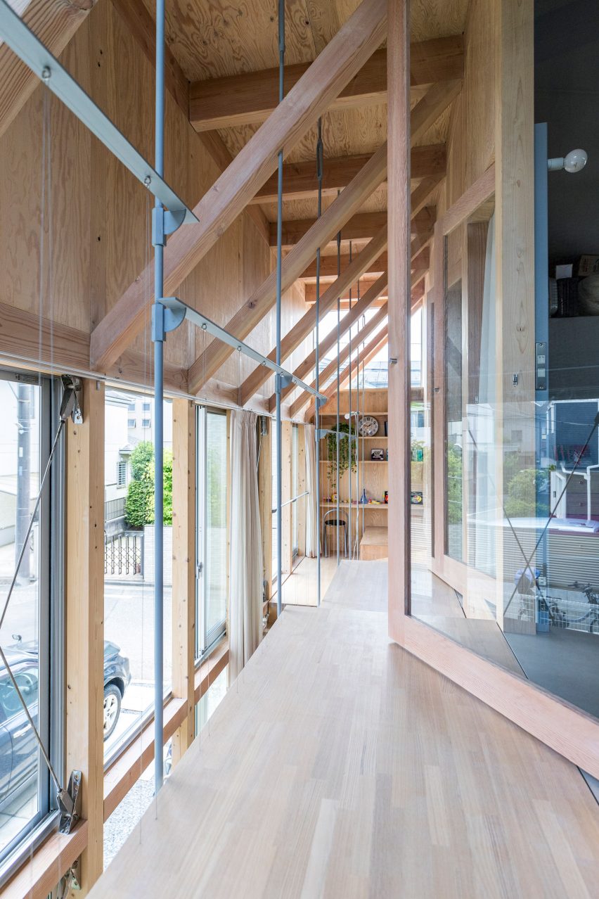 Bedroom doors, Light-Filled Stair Hall by Kiri Architects