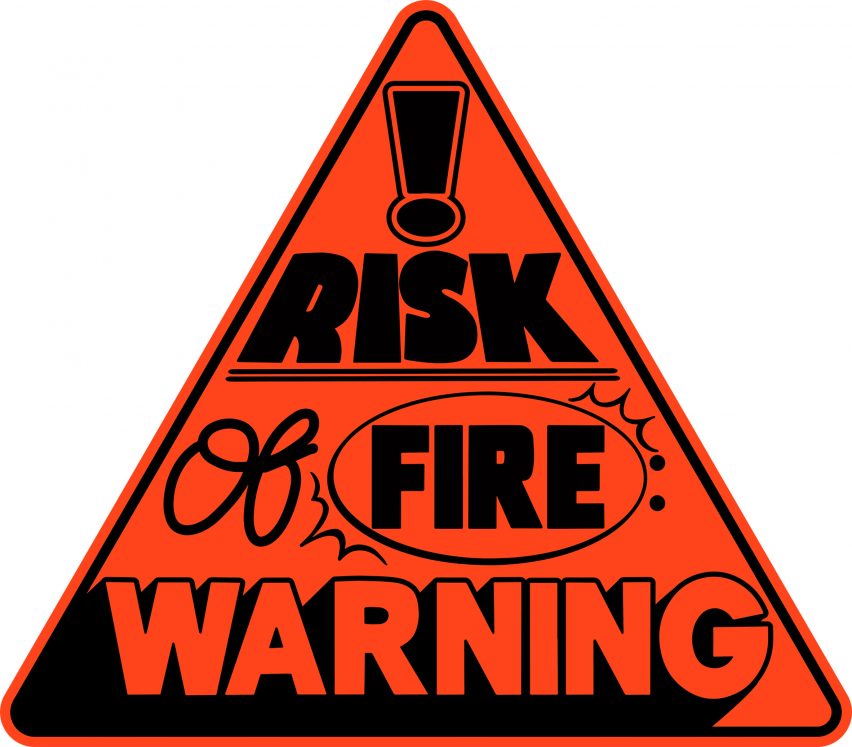 Warning: Risk of Fire by KesselsKramer