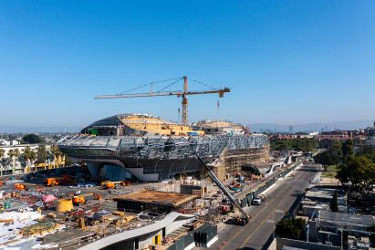 Lucas Museum of Narrative Art under construction
