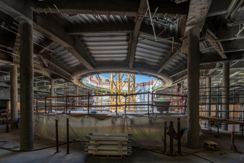 Lucas Museum under construction