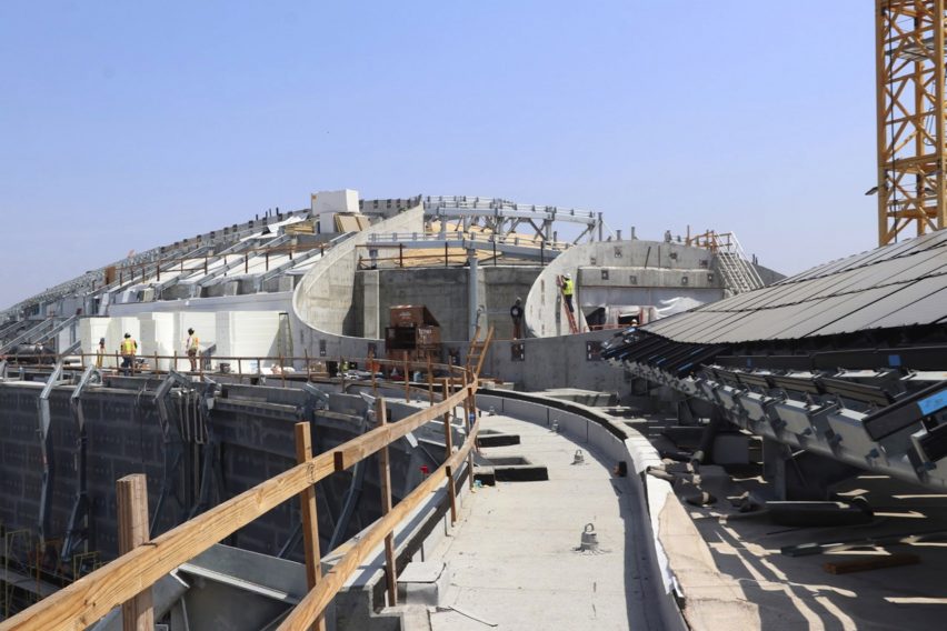 Lucas Museum under construction