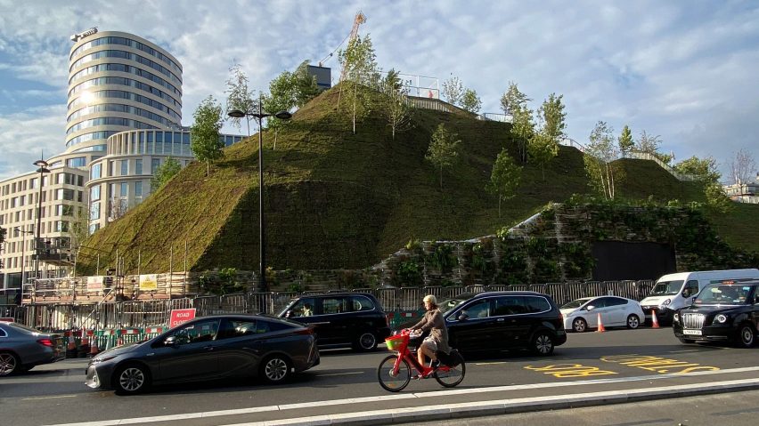 View of Marble Arch Mound