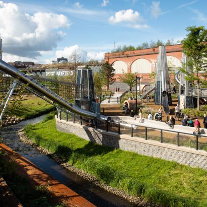 Mayfield Park in Manchester by Studio Egret West