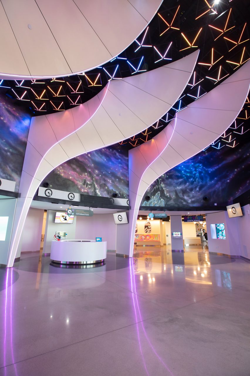 Meow Wolf Denver lobby