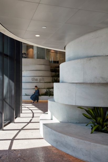 Interior of Midtown Workplace by Cox Architecture