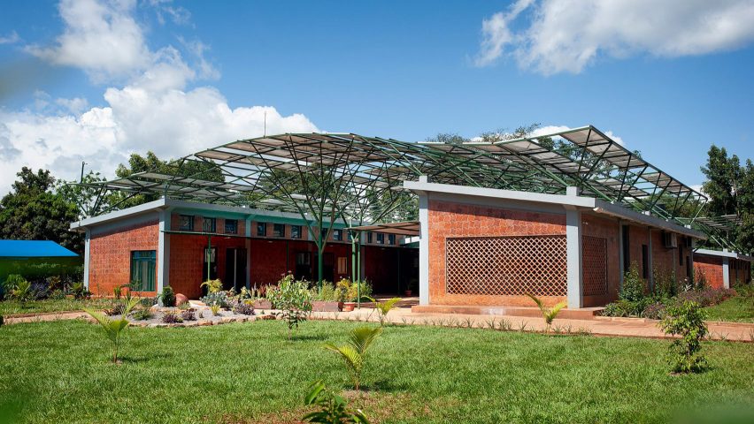 Exterior of Mount Sinai Kyabirwa Surgical Facility in Uganda by Kliment Halsband Architects