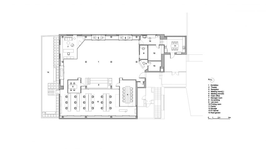 Red Plus studio by Neri&Hu plans